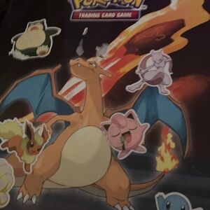 Pokémon binder with chosen first edition